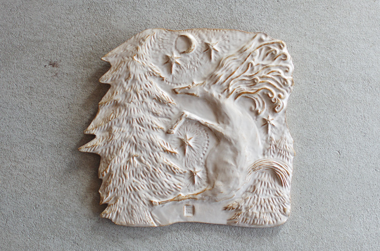 kielisha_HorseCeramicBoard